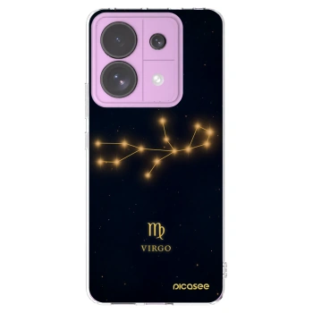 Picasee silikonska prozirna maskica za Xiaomi Redmi Note 13 Pro 5G - VIRGO