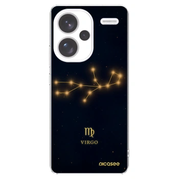 Picasee silikonska prozirna maskica za Xiaomi Redmi Note 13 Pro+ 5G - VIRGO