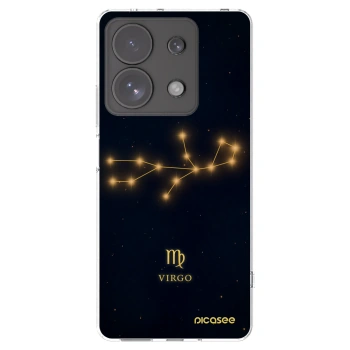 Picasee silikonska prozirna maskica za Xiaomi Redmi Note 13 Pro 4G - VIRGO