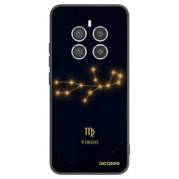 Picasee crna silikonska maskica za Realme 12 Pro 5G - VIRGO