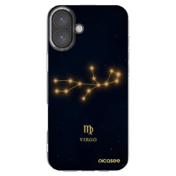Picasee silikonska prozirna maskica za Apple iPhone 16 Plus - VIRGO