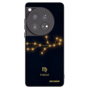 Picasee crna silikonska maskica za OnePlus 12 5G - VIRGO