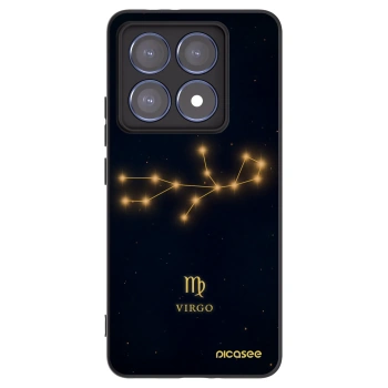 Picasee crna silikonska maskica za Xiaomi 14T Pro - VIRGO