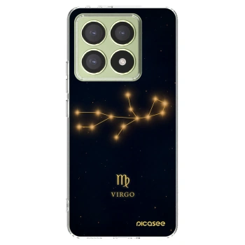 Picasee silikonska prozirna maskica za Xiaomi 14T - VIRGO