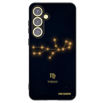 Picasee crna silikonska maskica za Samsung Galaxy S24 FE S721B - VIRGO