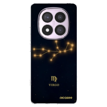 Picasee silikonska prozirna maskica za Xiaomi Redmi Note 14 Pro 5G - VIRGO