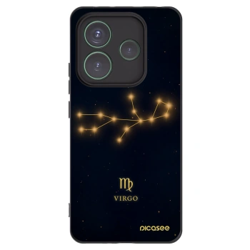 Picasee crna silikonska maskica za Xiaomi Redmi Note 14 5G - VIRGO