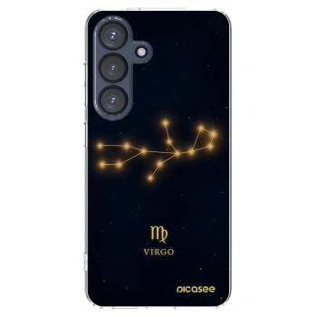 Picasee silikonska prozirna maskica za Samsung Galaxy S25 5G - VIRGO