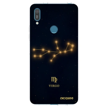 Picasee silikonska prozirna maskica za Huawei Y7 2019 - VIRGO