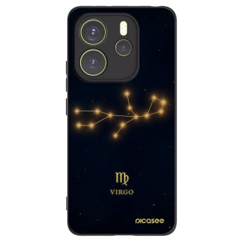 Picasee crna silikonska maskica za Xiaomi Redmi Note 14 4G - VIRGO