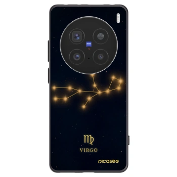 Picasee crna silikonska maskica za Vivo X200 Pro - VIRGO