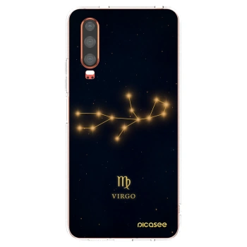 Picasee silikonska prozirna maskica za Huawei P30 - VIRGO