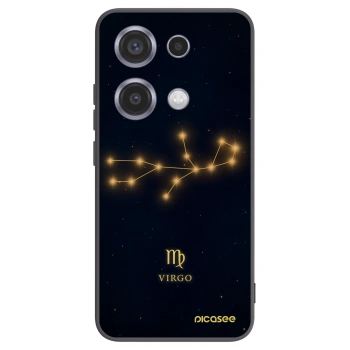 Picasee crna silikonska maskica za Xiaomi Redmi Note 14S - VIRGO