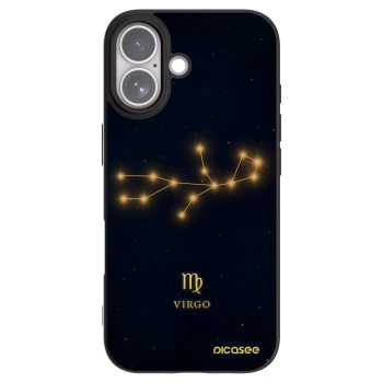 Picasee crna silikonska maskica za Apple iPhone 17 - VIRGO