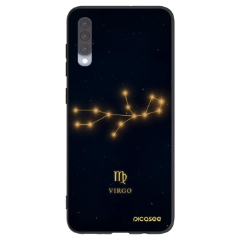 Picasee crna silikonska maskica za Samsung Galaxy A70 A705F - VIRGO