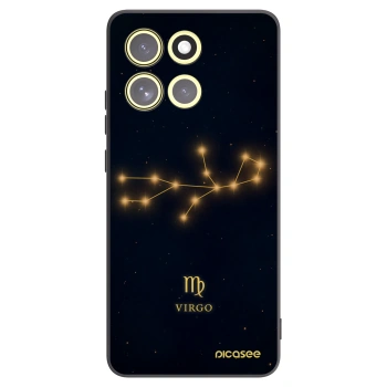 Picasee crna silikonska maskica za Motorola Moto G86 5G - VIRGO