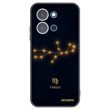Picasee crna silikonska maskica za Xiaomi Redmi 15C 4G - VIRGO
