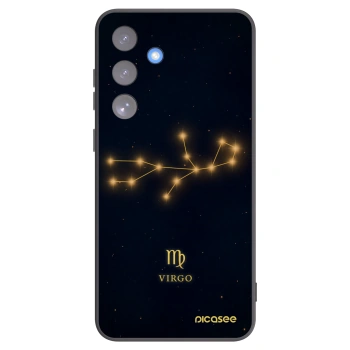 Picasee crna silikonska maskica za Samsung Galaxy S25 FE 5G - VIRGO