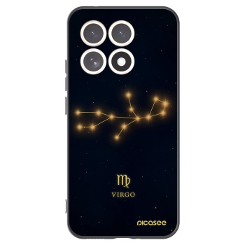 Picasee crna silikonska maskica za Xiaomi 15T - VIRGO