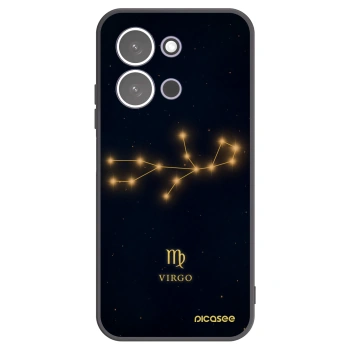 Picasee crna silikonska maskica za Xiaomi Redmi 15C 5G - VIRGO