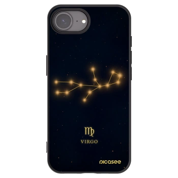 Picasee crna silikonska maskica za Apple iPhone 17e - VIRGO