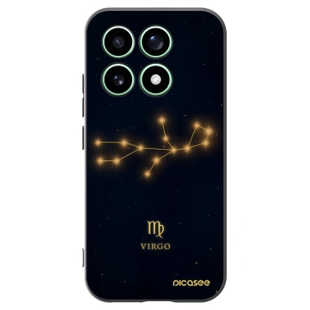 Picasee crna silikonska maskica za Xiaomi 17 - VIRGO