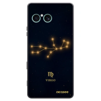 Picasee crna silikonska maskica za Sony Xperia 10 VII - VIRGO
