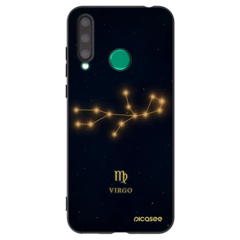 Picasee crna silikonska maskica za Honor 20 Lite - VIRGO