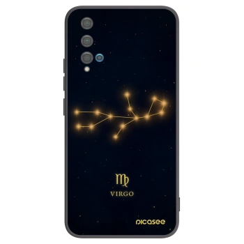 Picasee crna silikonska maskica za Huawei Nova 5T - VIRGO