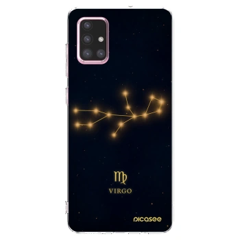 Picasee silikonska prozirna maskica za Samsung Galaxy A71 A715F - VIRGO