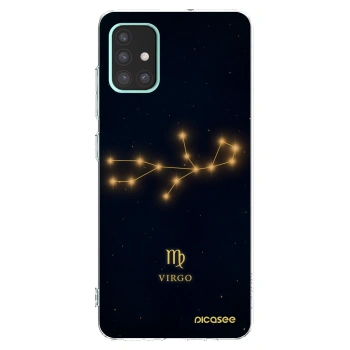 Picasee silikonska prozirna maskica za Samsung Galaxy A51 A515F - VIRGO