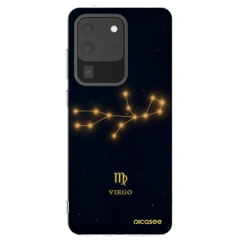 Picasee silikonska prozirna maskica za Samsung Galaxy S20 Ultra 5G G988F - VIRGO