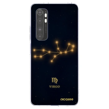 Picasee silikonska prozirna maskica za Xiaomi Mi Note 10 Lite - VIRGO