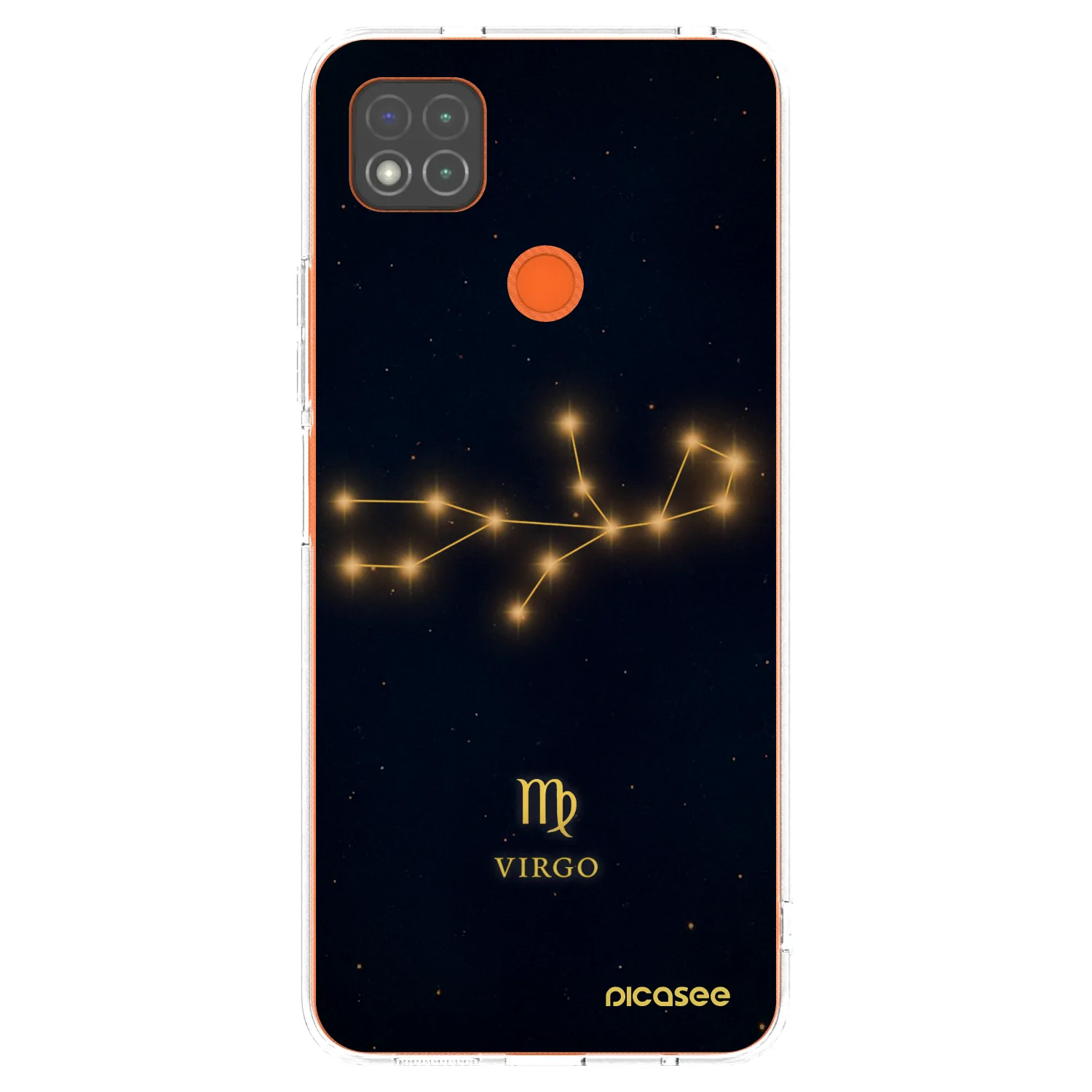 Picasee silikonska prozirna maskica za Xiaomi Redmi 9C - VIRGO