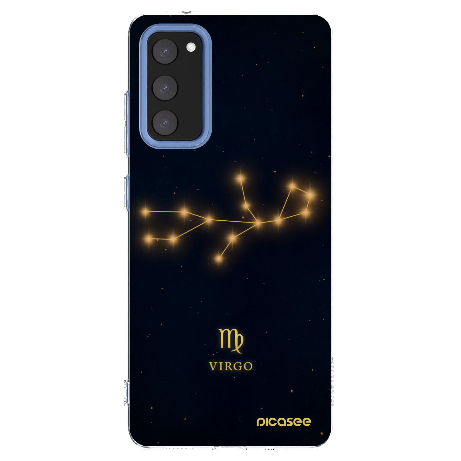 Picasee silikonska prozirna maskica za Samsung Galaxy S20 FE - VIRGO