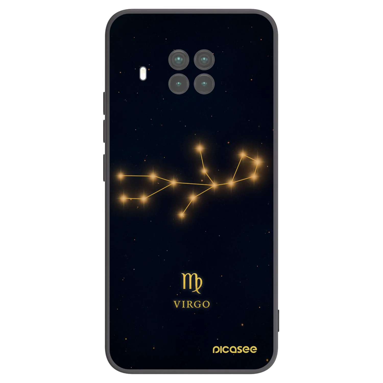 Picasee crna silikonska maskica za Xiaomi Mi 10T Lite - VIRGO