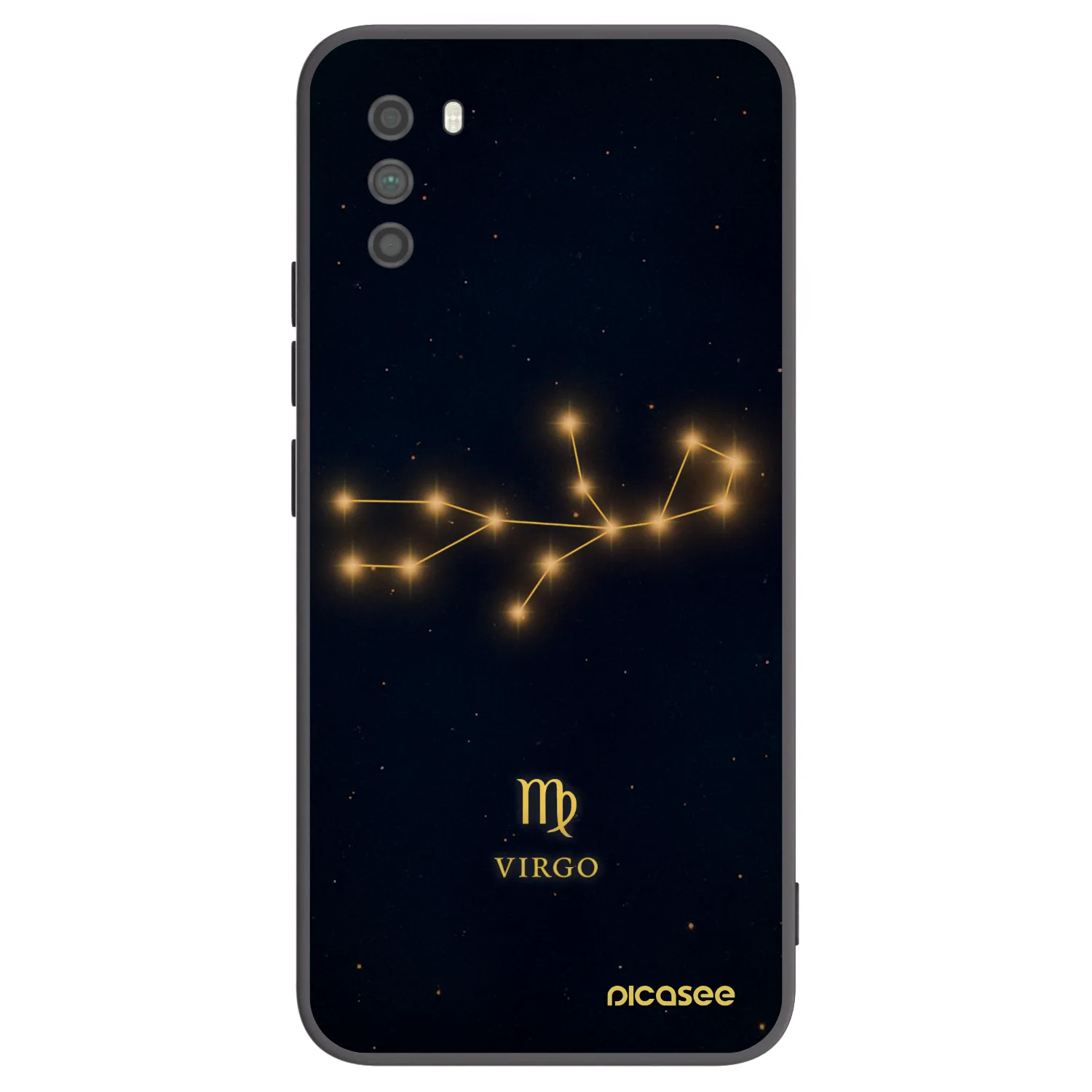 Picasee crna silikonska maskica za Xiaomi Poco M3 - VIRGO