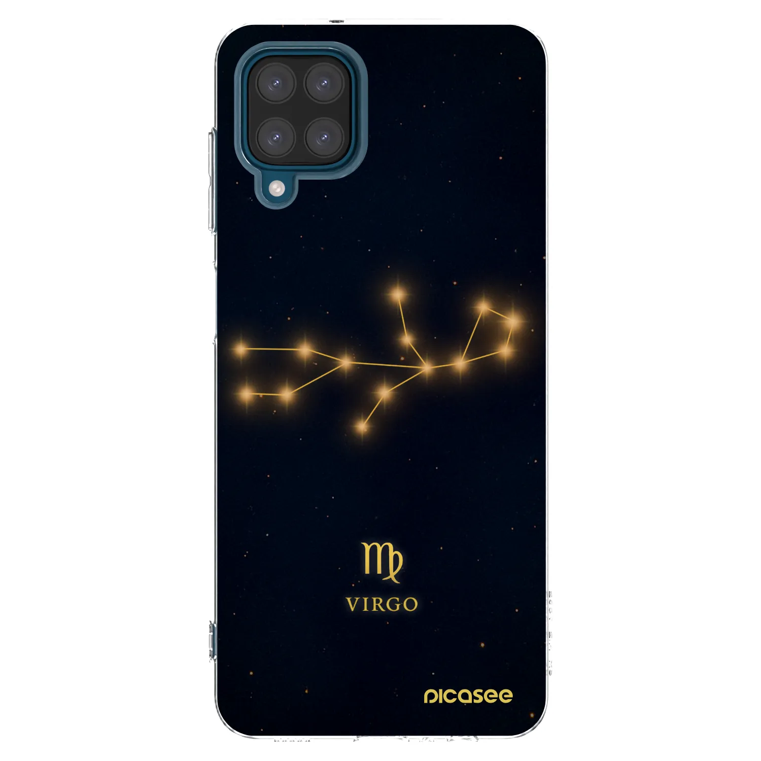 Picasee silikonska prozirna maskica za Samsung Galaxy A12 A125F - VIRGO