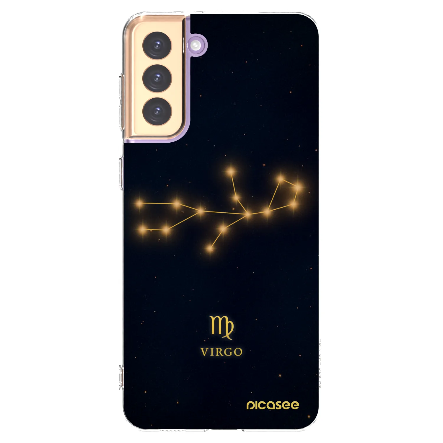 Picasee silikonska prozirna maskica za Samsung Galaxy S21+ 5G G996F - VIRGO