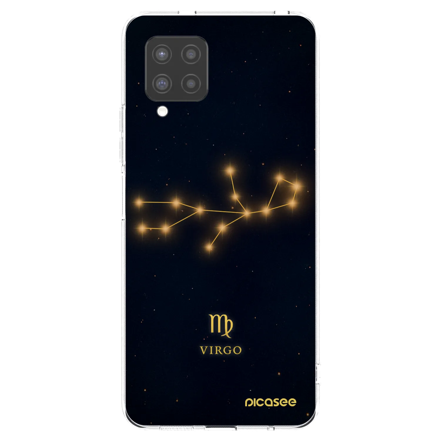 Picasee silikonska prozirna maskica za Samsung Galaxy A42 A426B - VIRGO