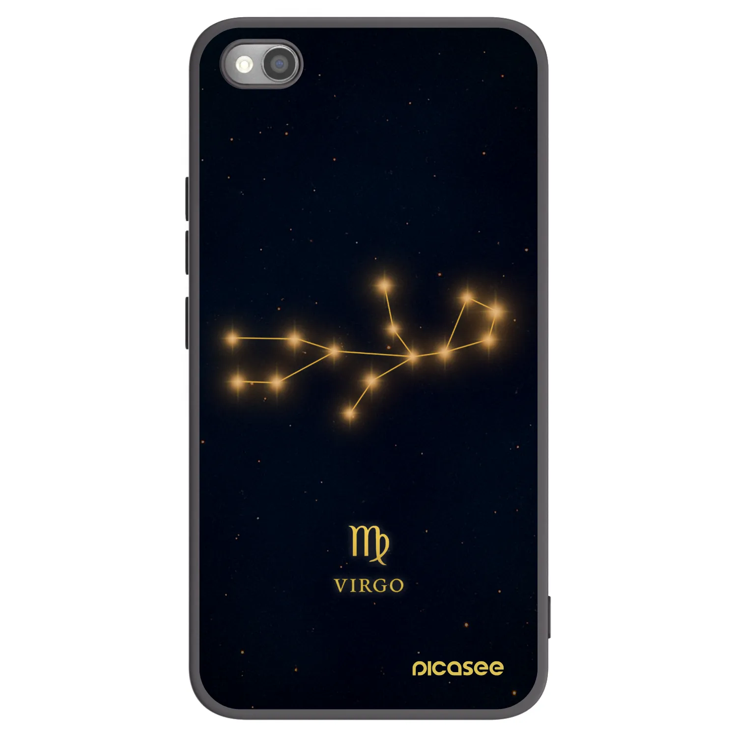Picasee crna silikonska maskica za Xiaomi Redmi Note 11S 5G - VIRGO