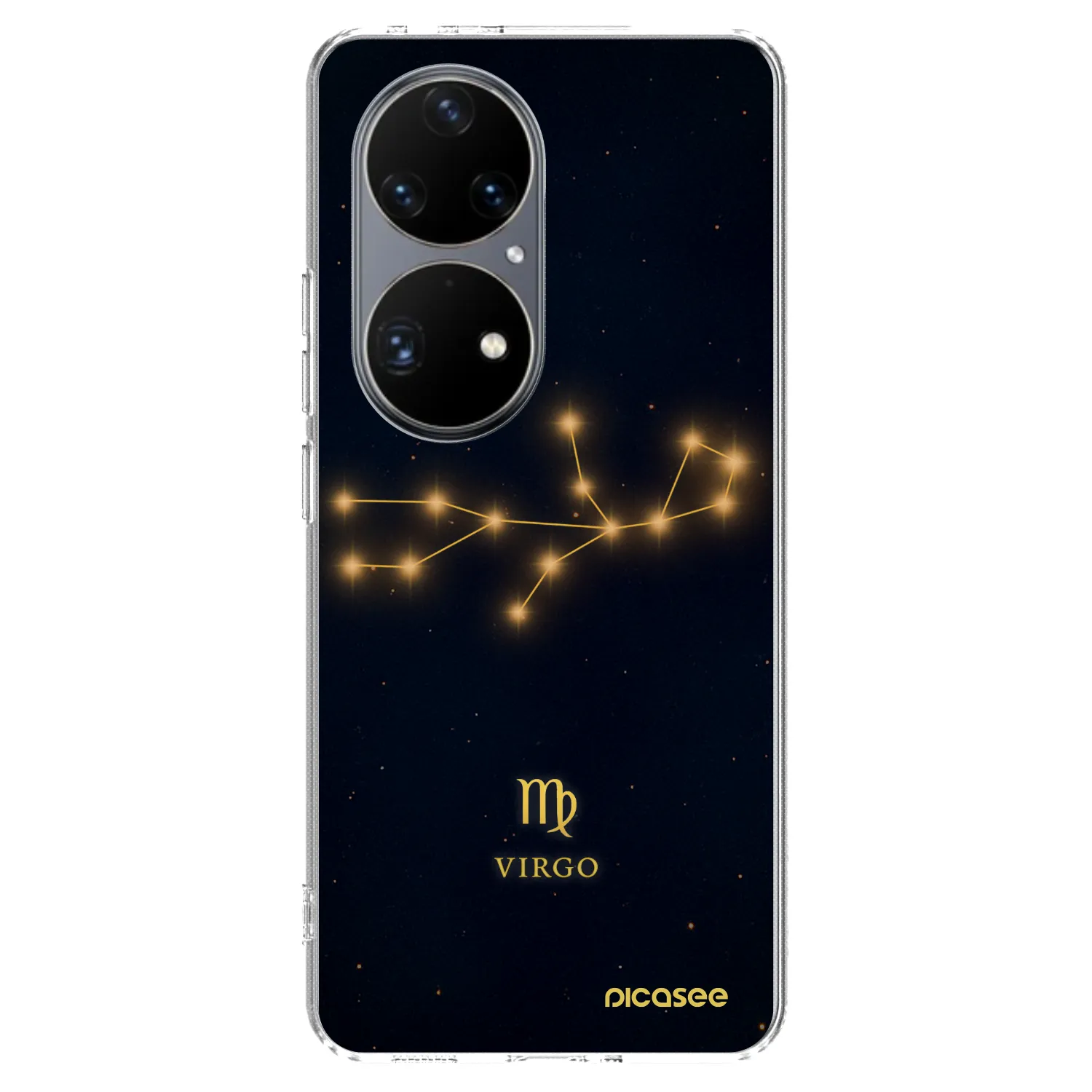 Picasee silikonska prozirna maskica za Huawei P50 - VIRGO