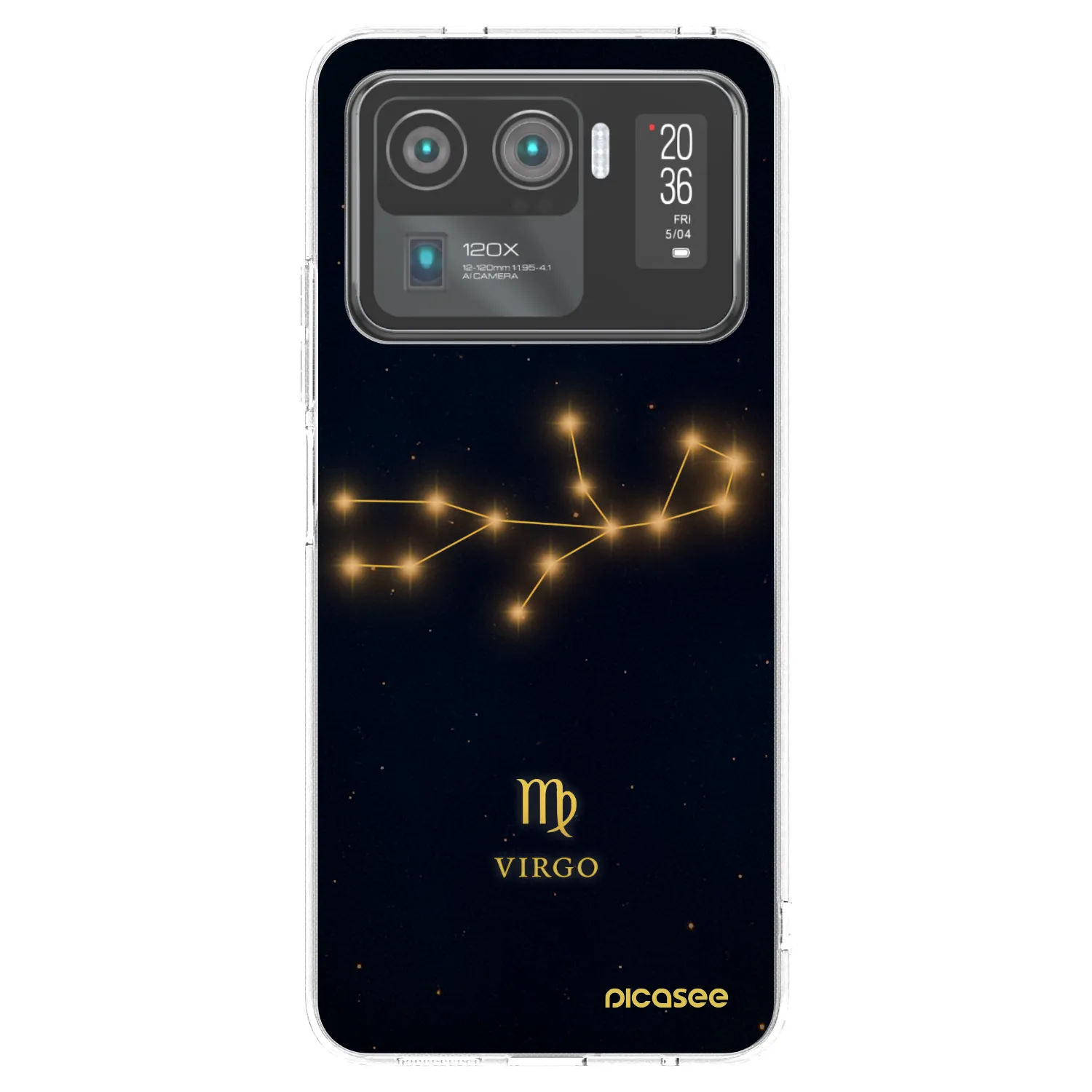 Picasee silikonska prozirna maskica za Xiaomi Mi 11 Ultra - VIRGO