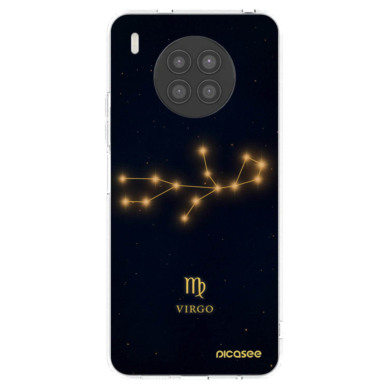 Picasee silikonska prozirna maskica za Huawei Nova 8i - VIRGO