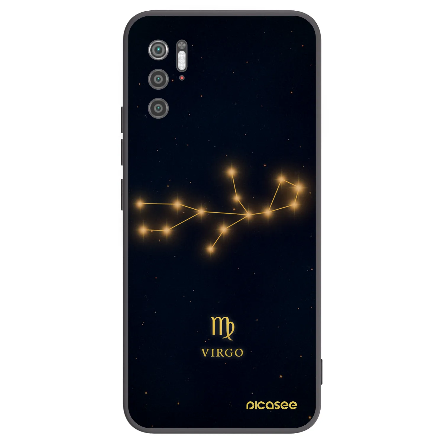 Picasee crna silikonska maskica za Xiaomi Poco M3 Pro 5G - VIRGO