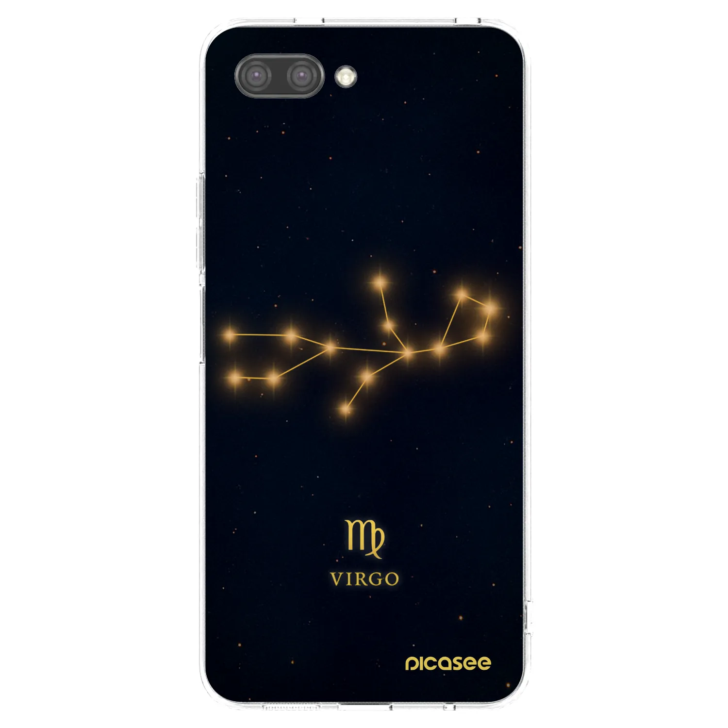 Picasee silikonska prozirna maskica za Honor 10 - VIRGO