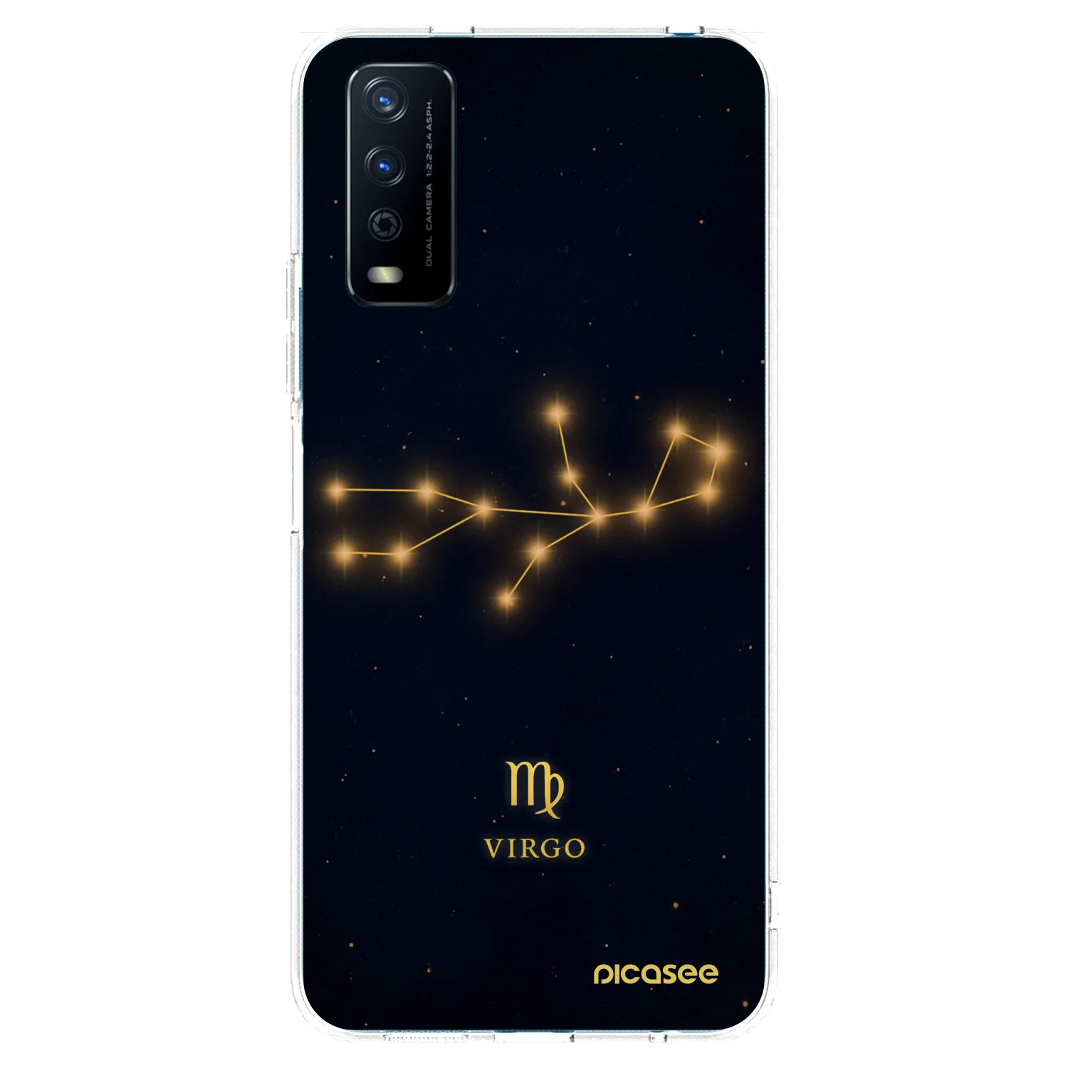 Picasee silikonska prozirna maskica za Vivo Y11s - VIRGO
