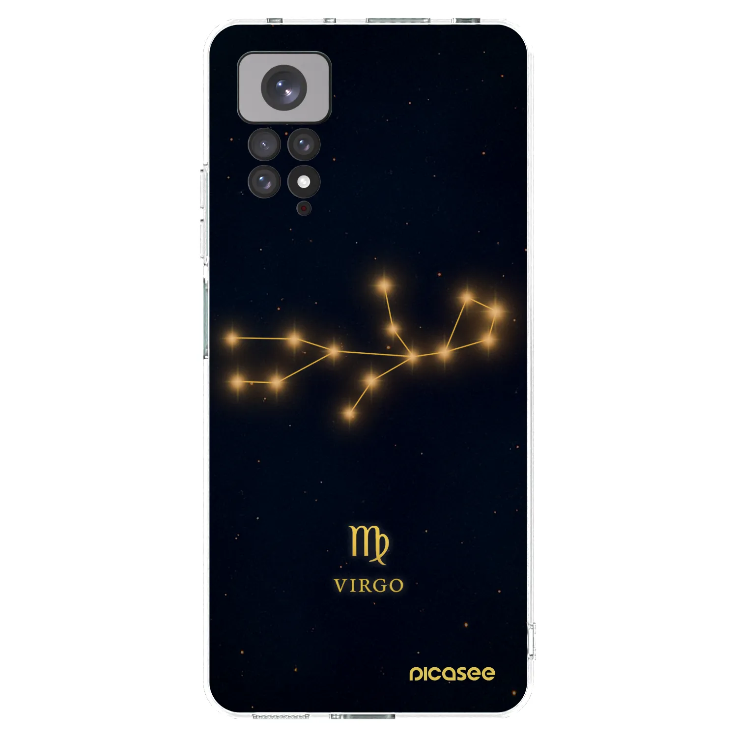 Picasee silikonska prozirna maskica za Xiaomi Redmi Note 11S 4G - VIRGO