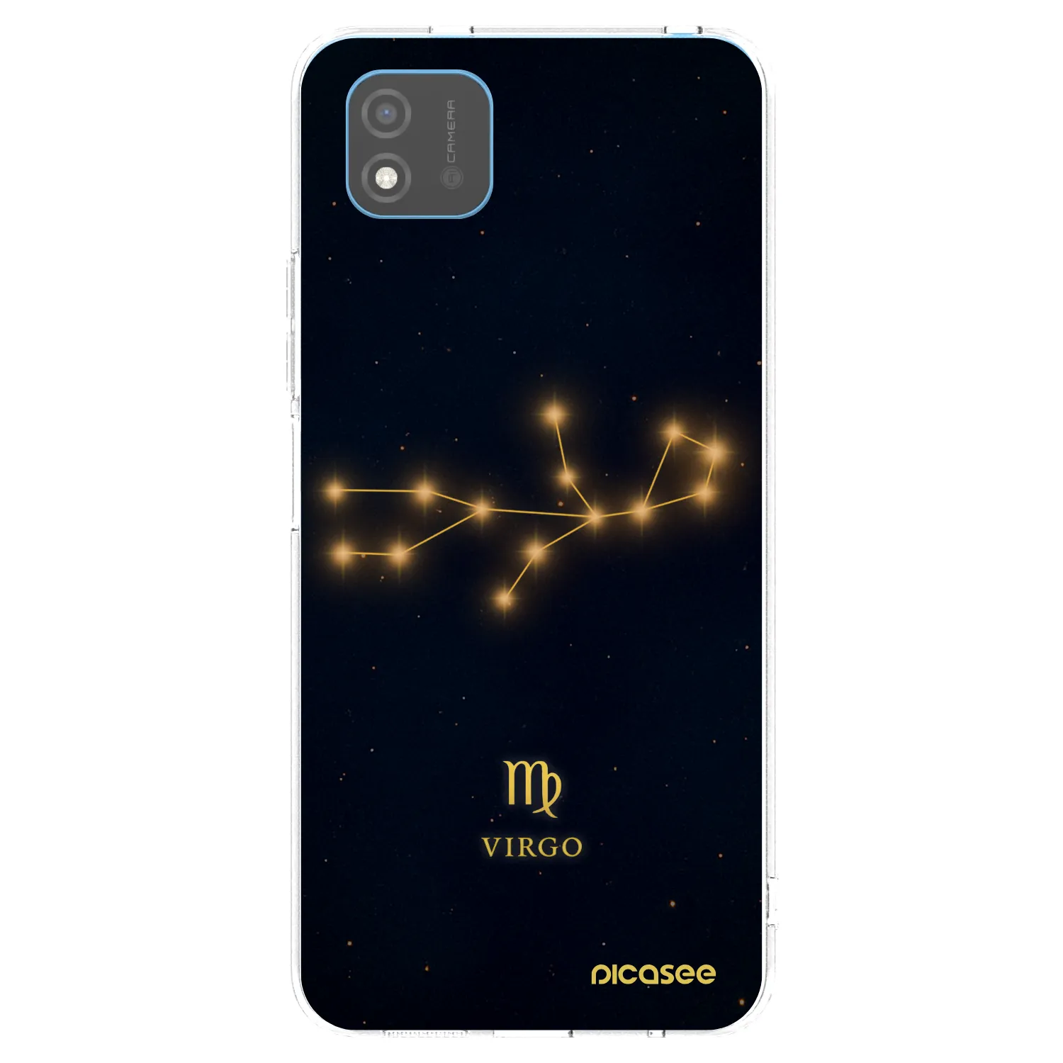 Picasee silikonska prozirna maskica za Realme C11 (2021) - VIRGO
