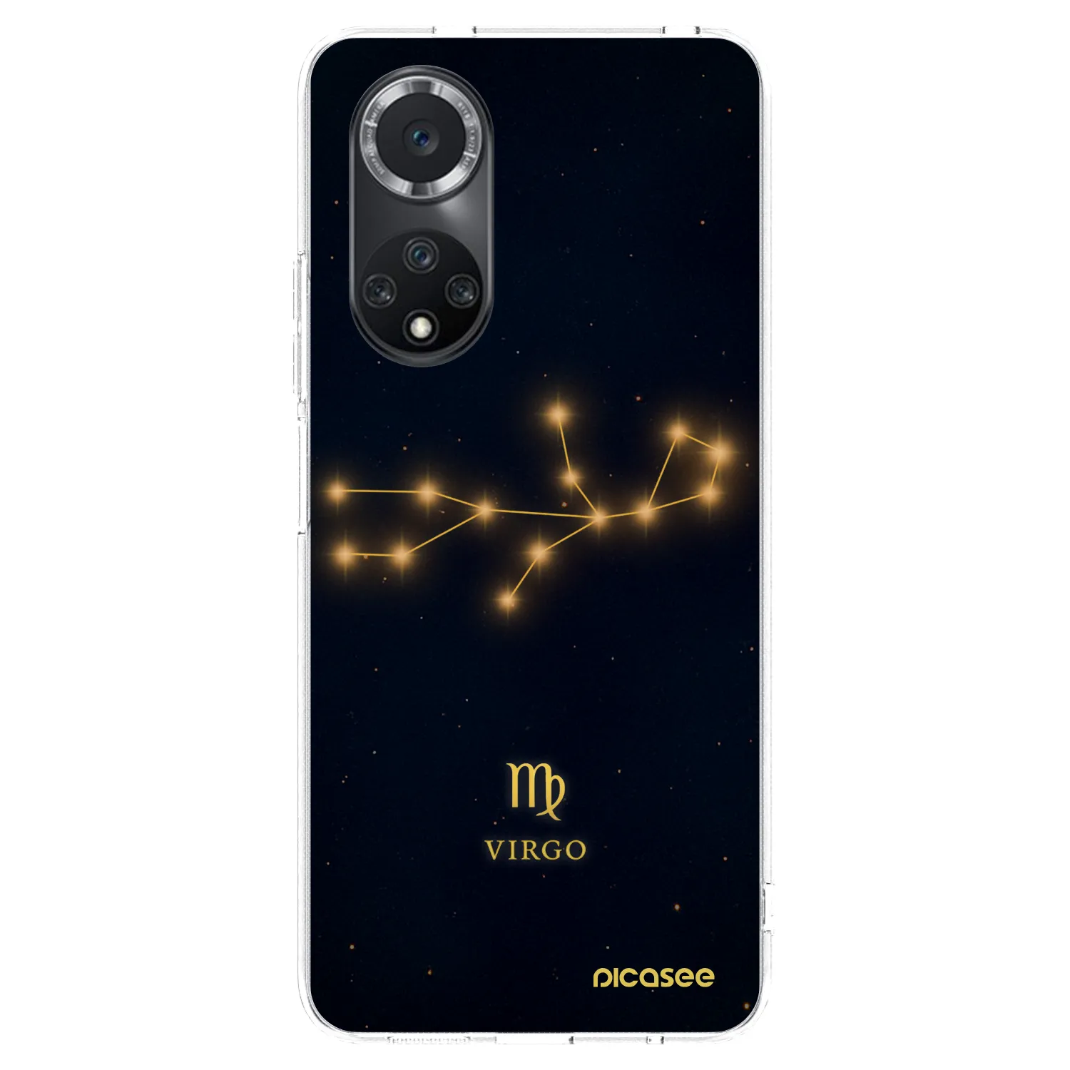 Picasee silikonska prozirna maskica za Huawei Nova 9 SE - VIRGO